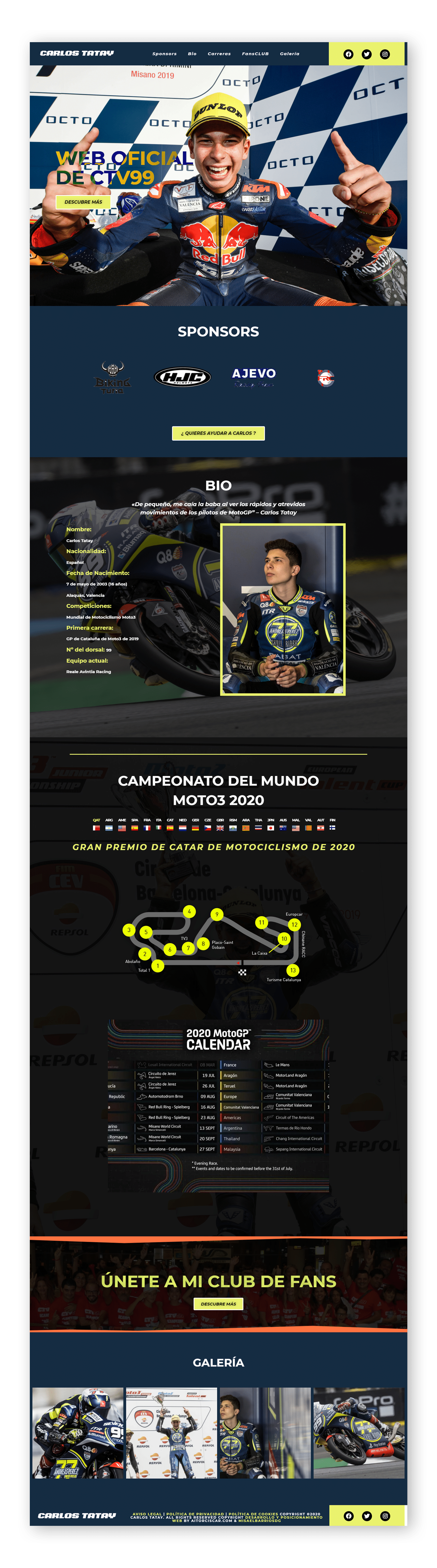 Home Carlos Tatay - Completa