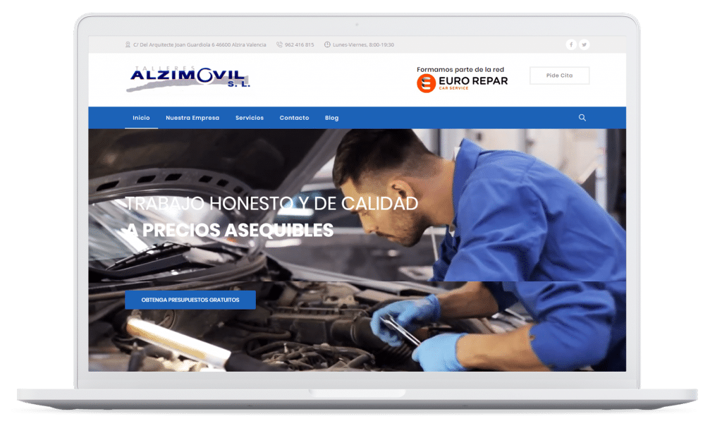 Mockup Alzimovil- Clay laptop