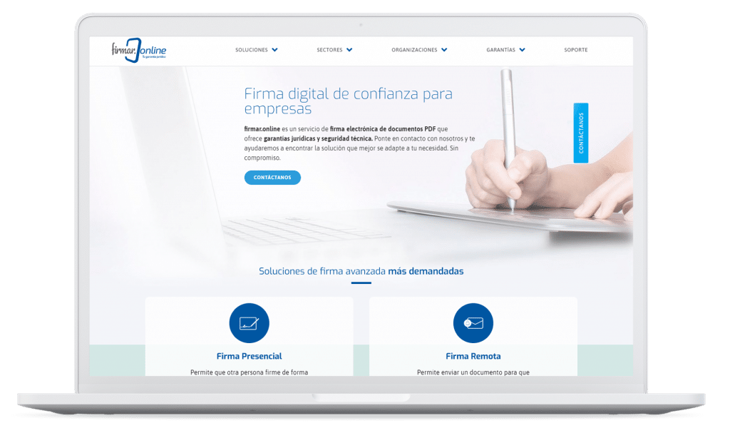 Mockup Firma - Clay laptop
