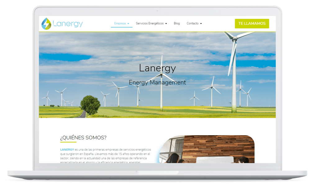 Mockup Lanergy - Clay laptop 1